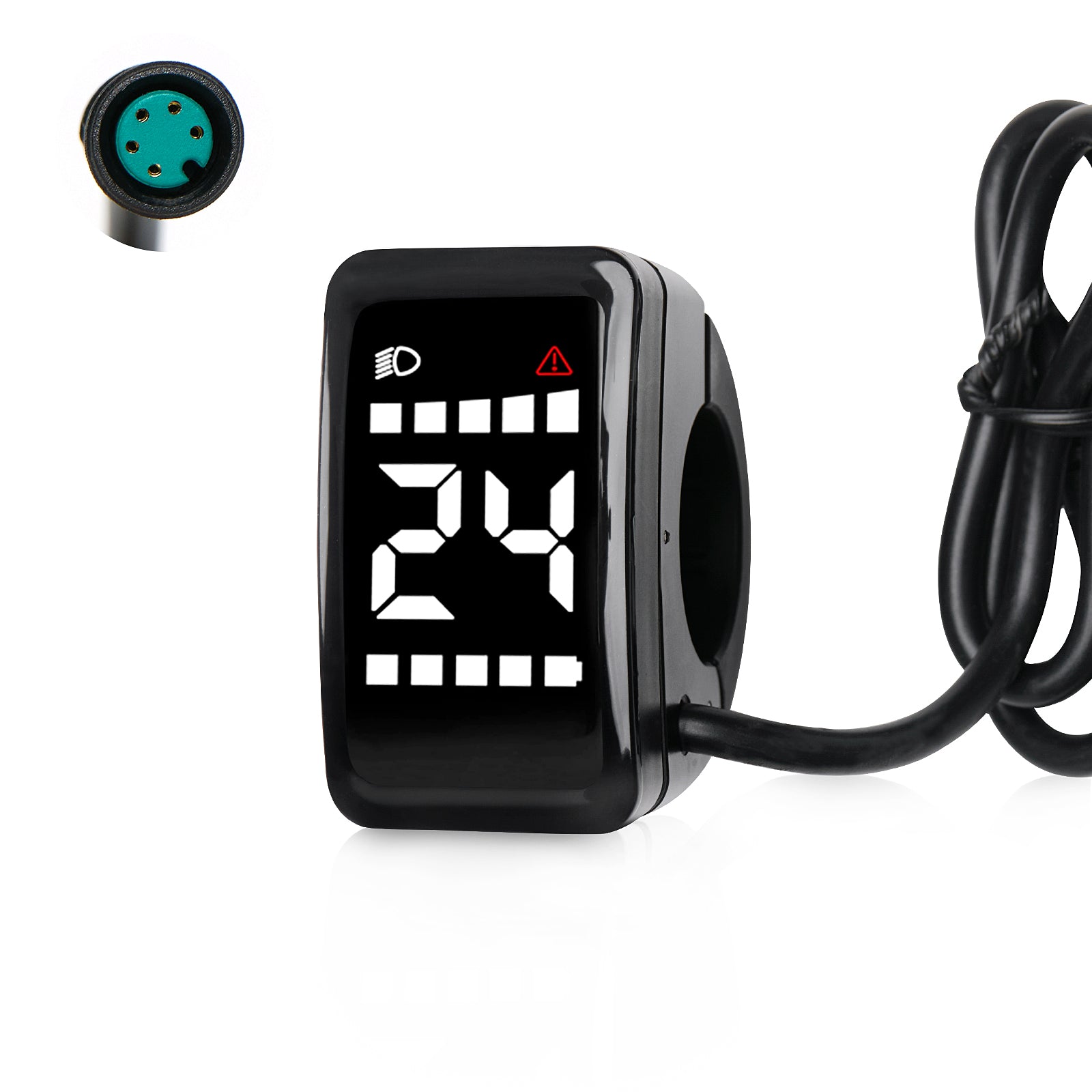 Ebike Intelligent LCD Mini DZ40 Display - Waterproof, Compatible with BAFANG BBS02B BBS01B BBSHD Electric Bikes